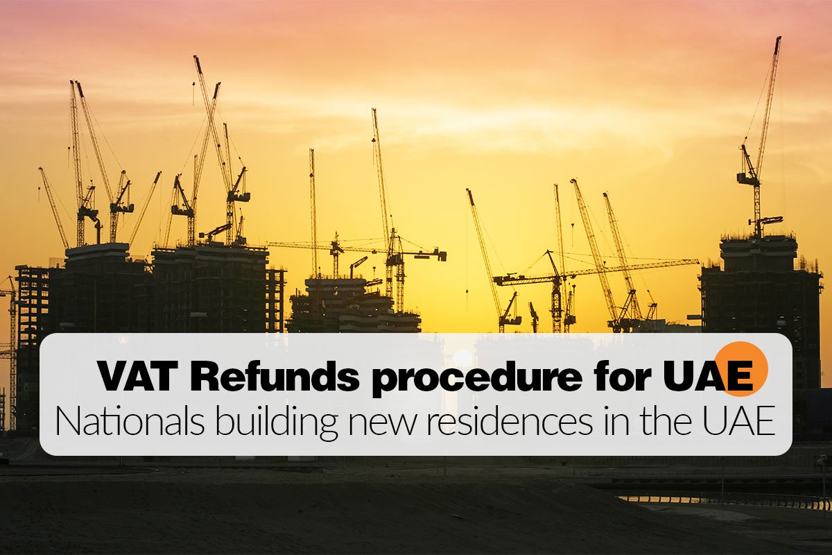 VAT Refund for UAE National on New Building